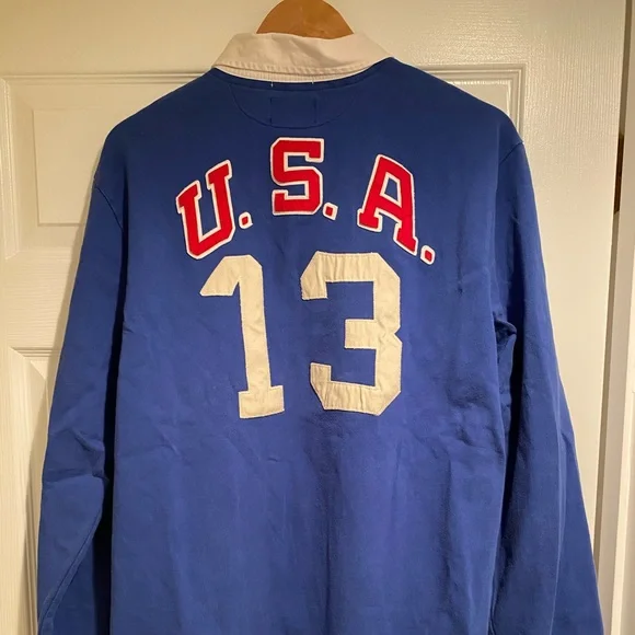 Vintage early 2000s USA Rugby Ralph Lauren #13 - Picture 4 of 7